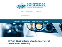 Tablet Screenshot of hitech5.com